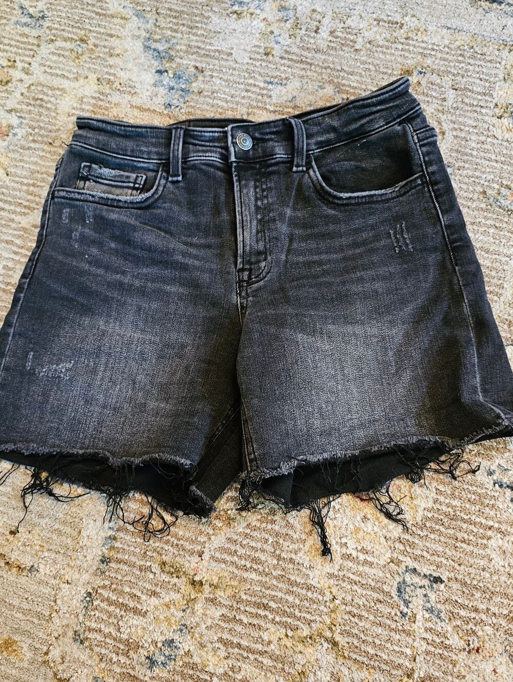 Flying Monkey Jean Shorts Sz 28 With 5" Inseam, Excellent Condition